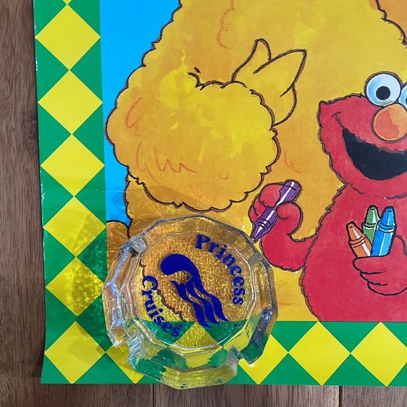 1992 Sesame Street goes back to school Jim Henson vintage poster - Picture 6 of 7